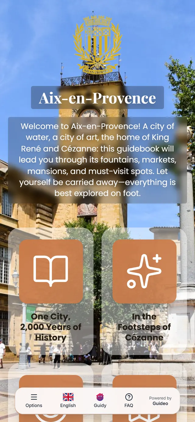 Gästemappe Aix en Provence